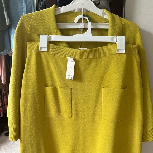 Anthropologie patch pocket skirt set - Picture 5 of 7